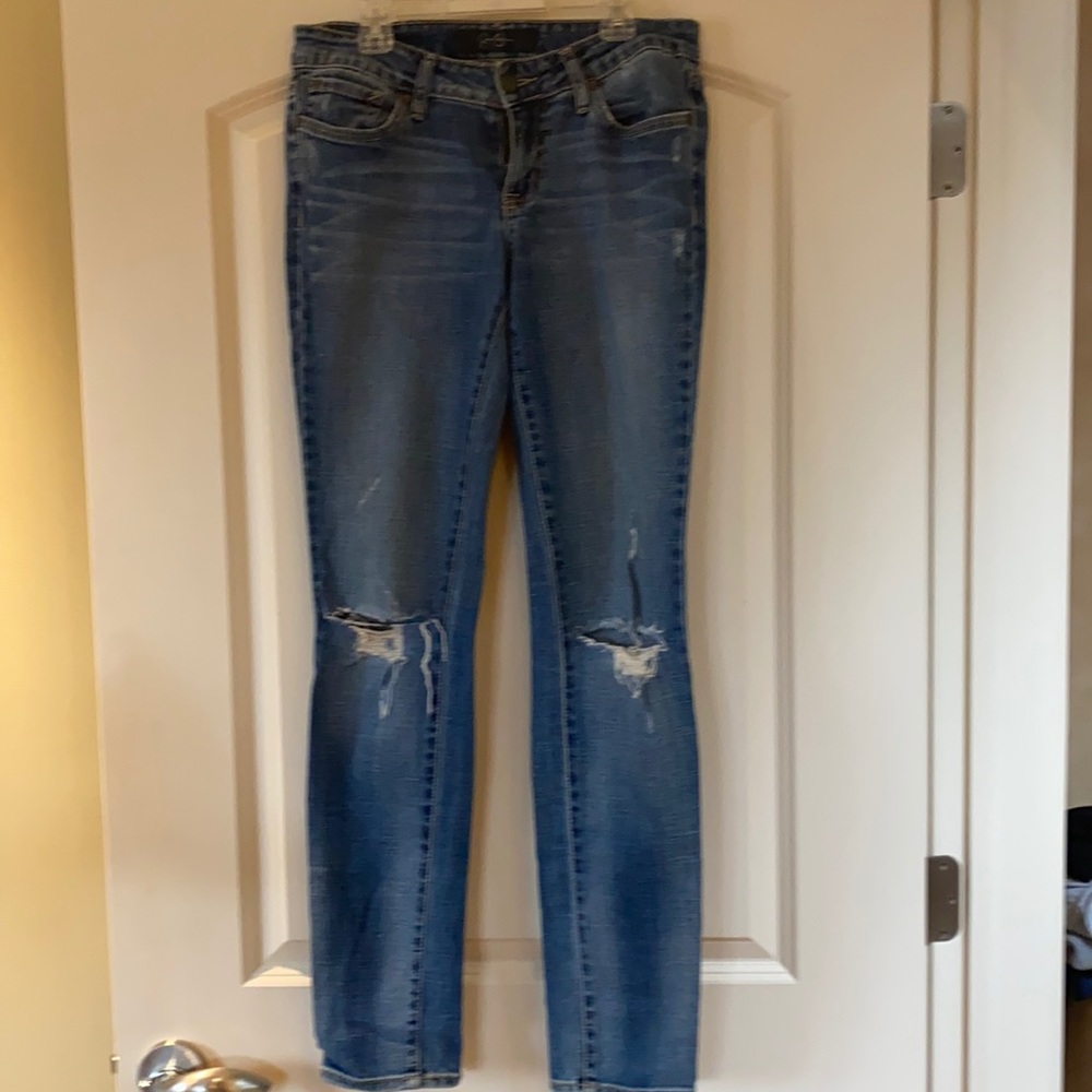 Jessica Simpson distressed jeans